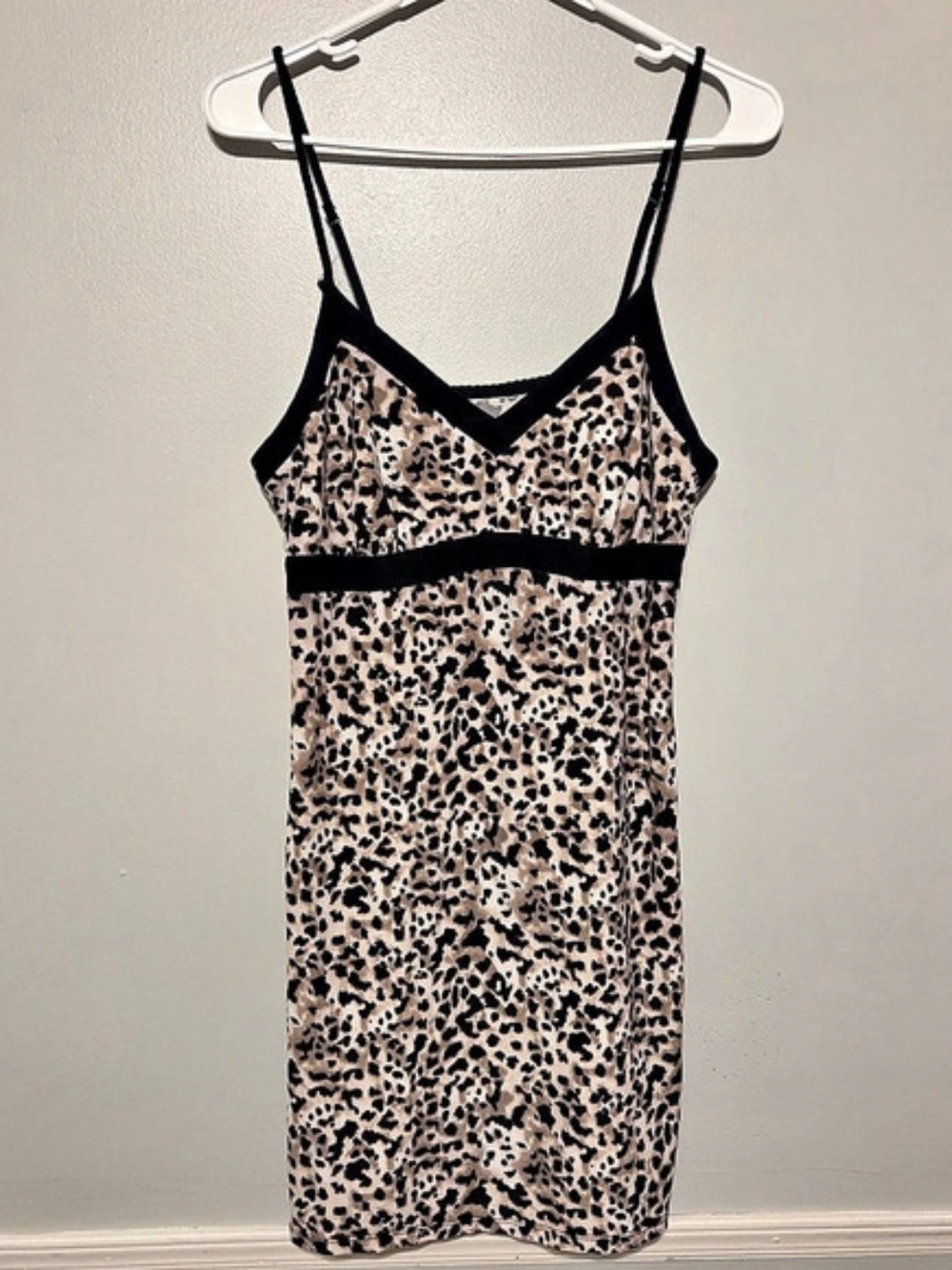 Leopard Print Mini Dress